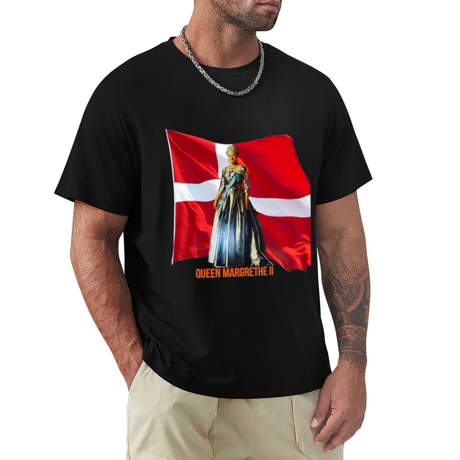 Queen Street Fashion - Königin Margrethe II T-Shirt Street Fashion